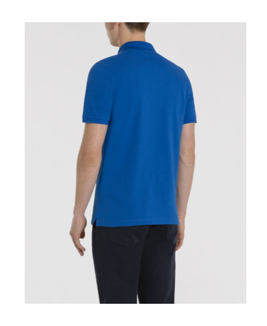 Paul & Shark Polo Shirt In Cotton Piqué In Blue