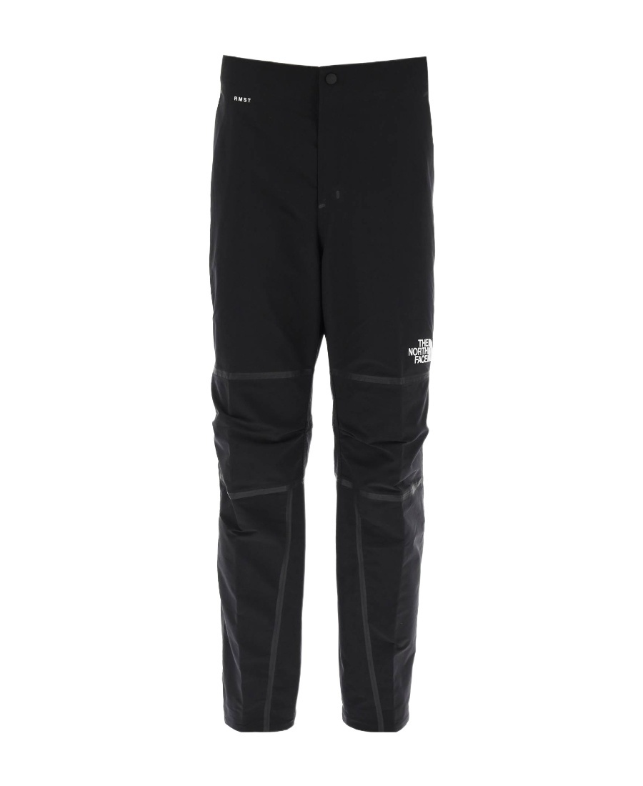 The North Face Logo Printed Tapered Pants In Black