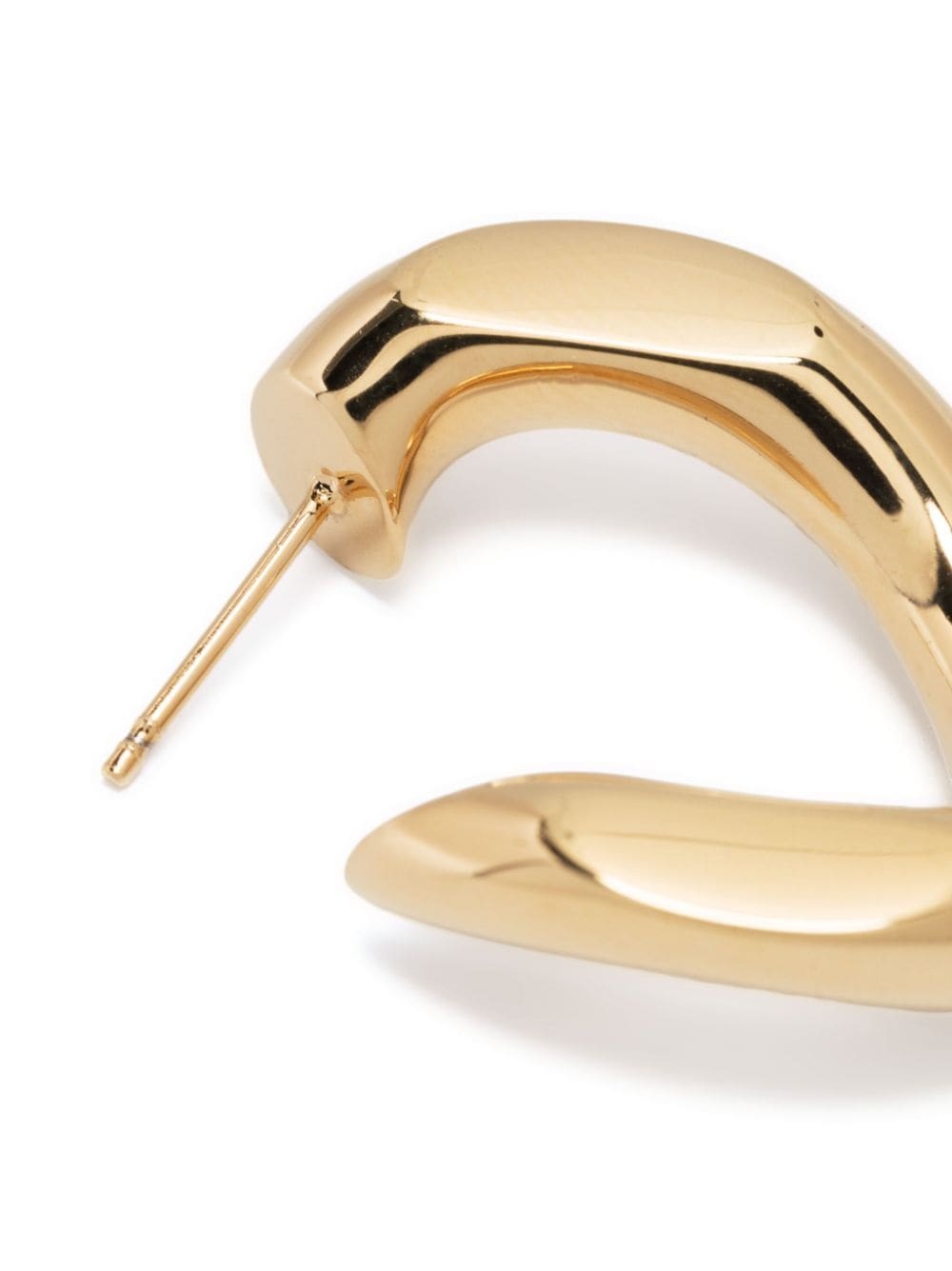 Isabel Marant Engraved Ring Earrings In Yellow