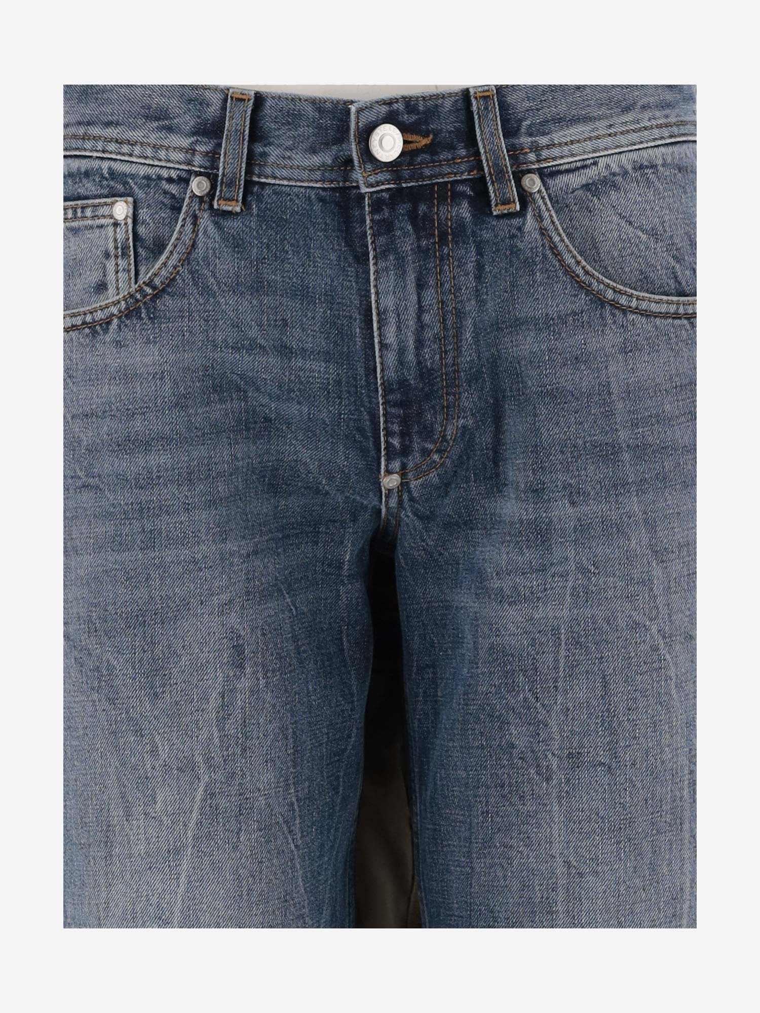 Stella Mccartney Stella Mc Cartney Flared Denim Jeans In Gray