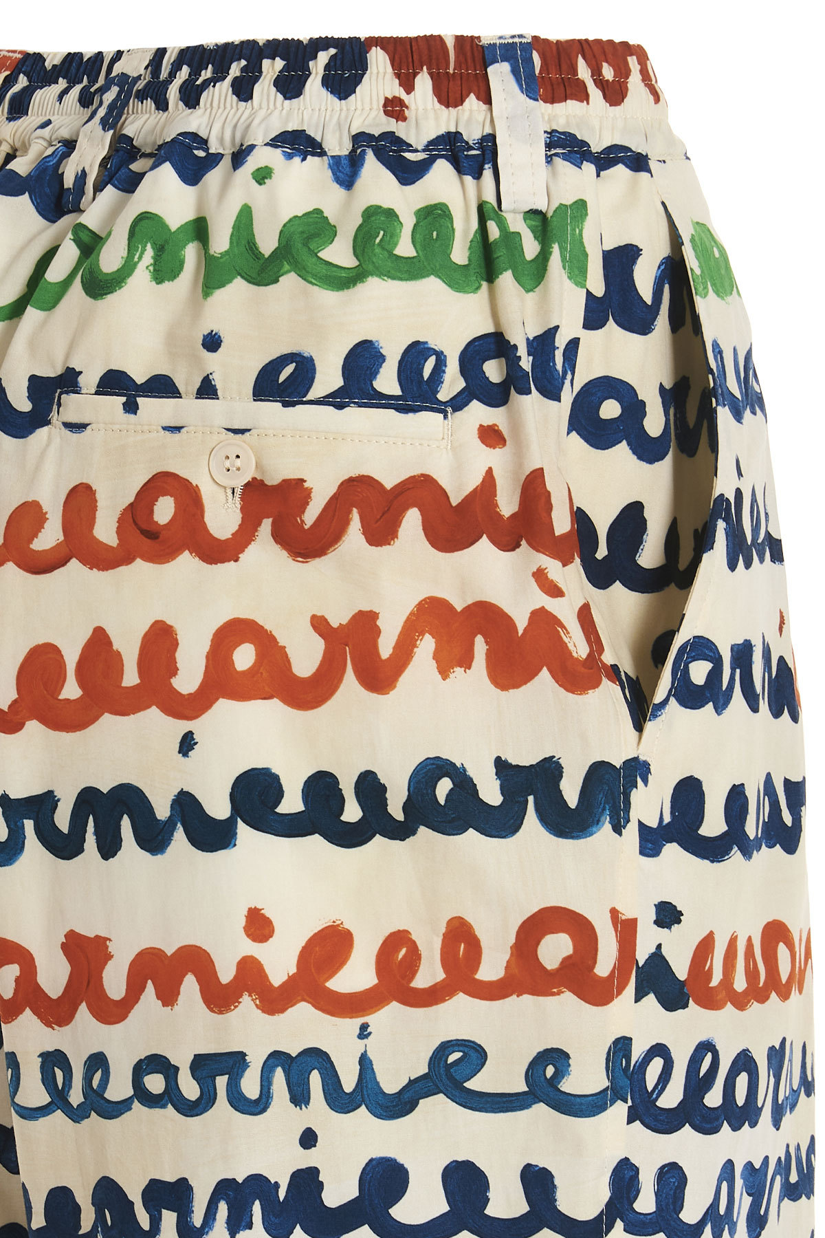 Shop Marni All-over Print Shorts In Multicolor