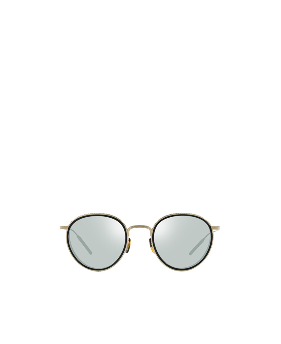 Oliver Peoples Tk-8 Round-frame Sunglasses In Green