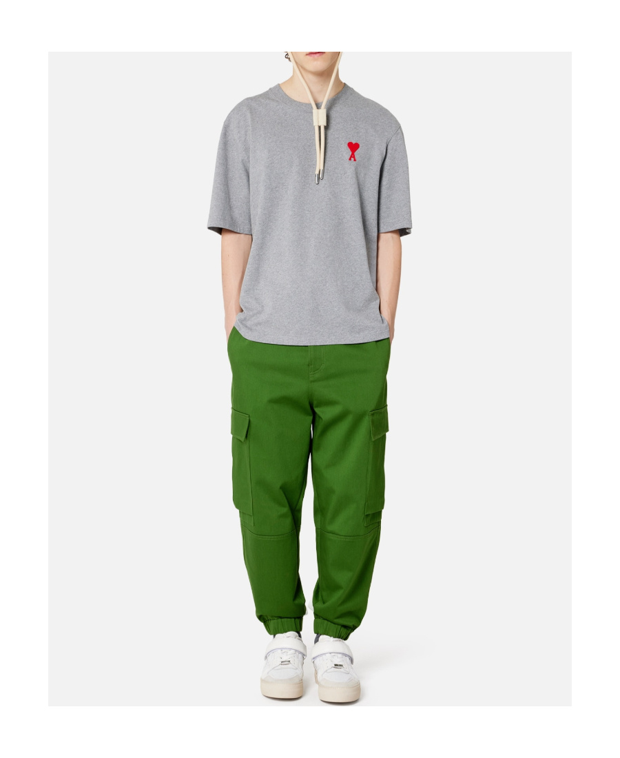 AMI ALEXANDRE MATTIUSSI STRAIGHT-LEG CARGO PANTS 