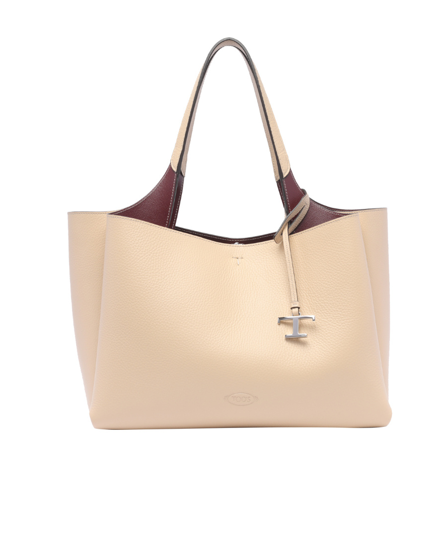 TOD'S MEDIUM LEATHER TOTE BAG
