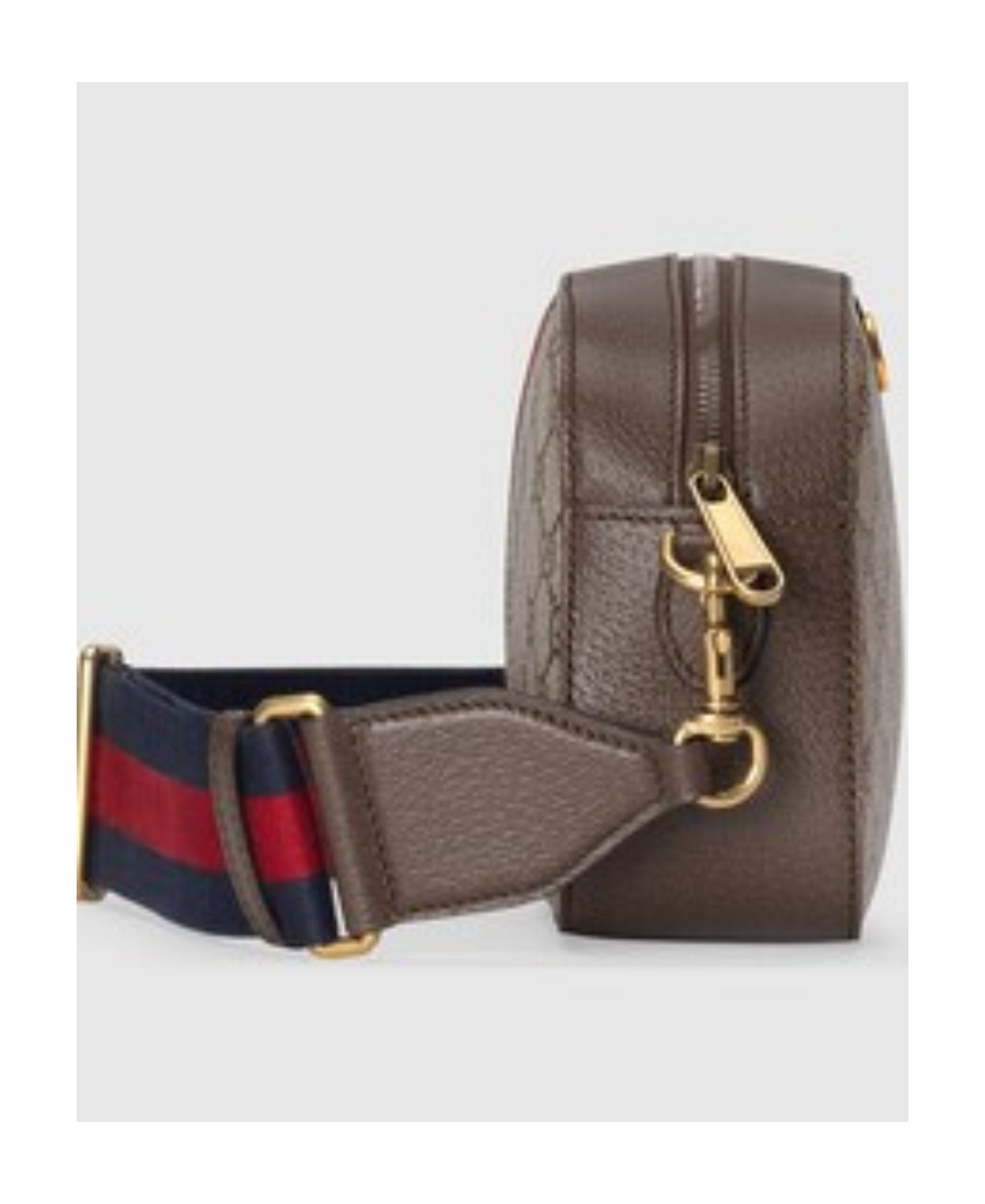 Gucci Men Small Size Ophidia Gg Shoulder Bag In Nude
