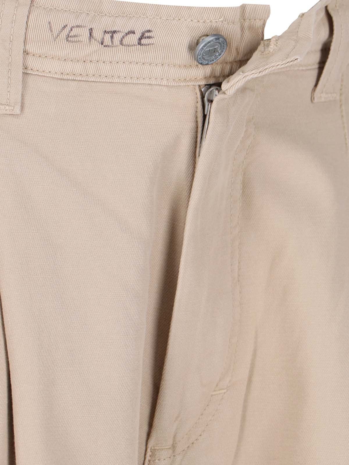 Erl Logo Bermuda Shorts In Nude