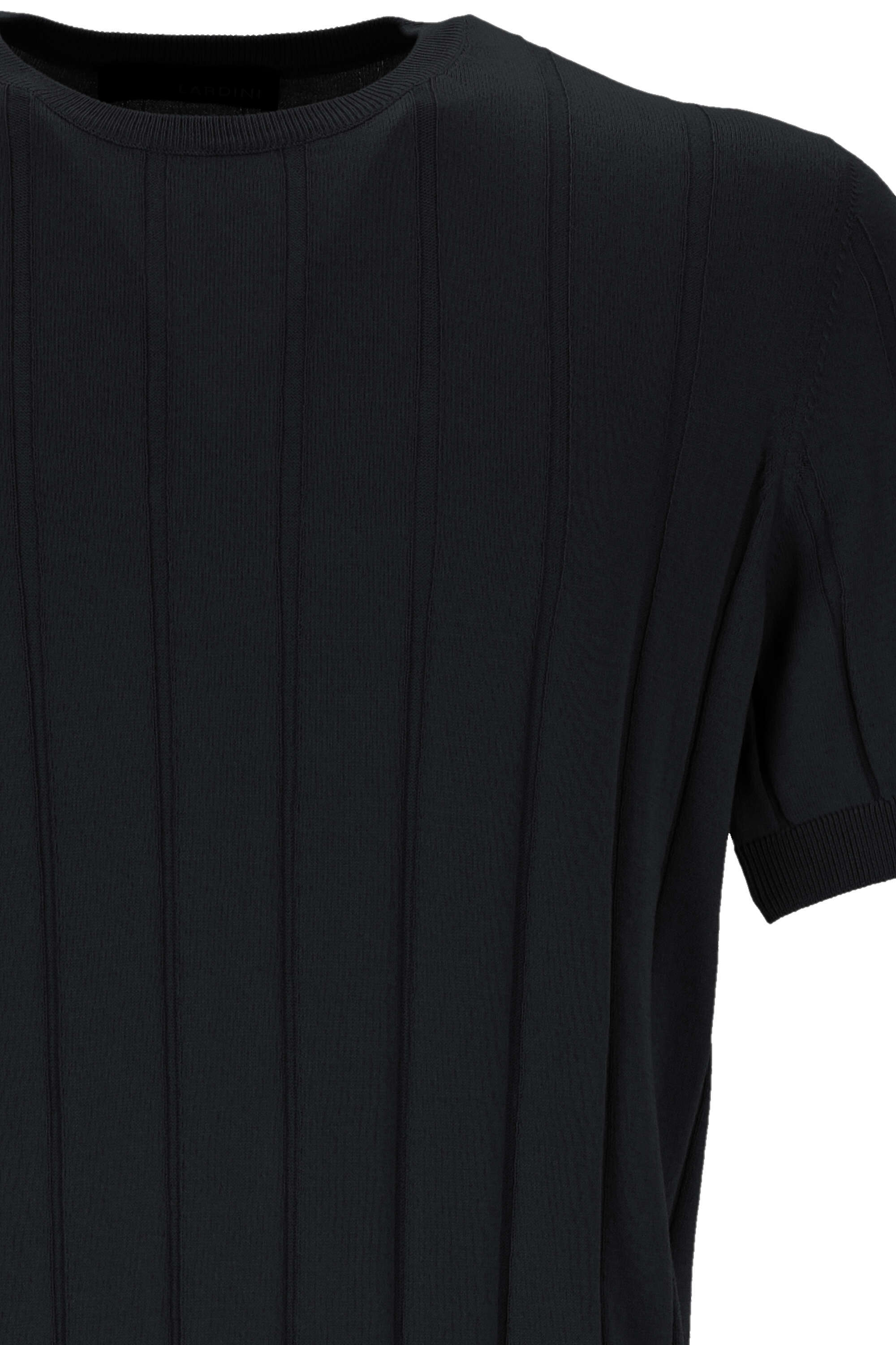 Lardini Ribbed-knit Cotton T-shirt