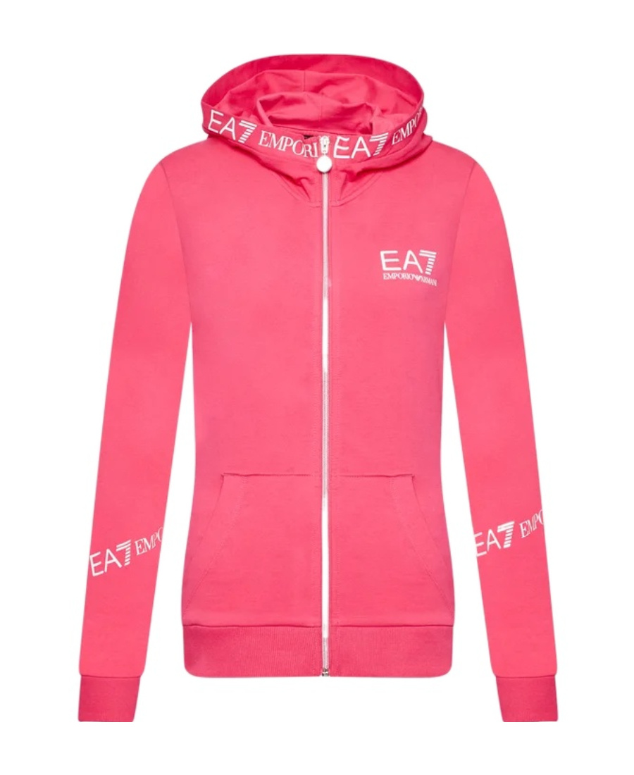EA7 HOODED ZIPPER HOODIE