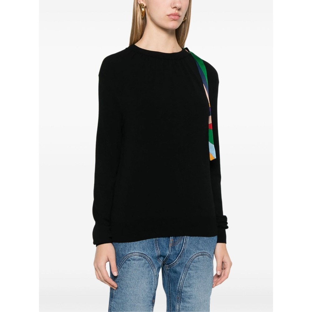 Emilio Pucci Crew-neck T-shirt In Black