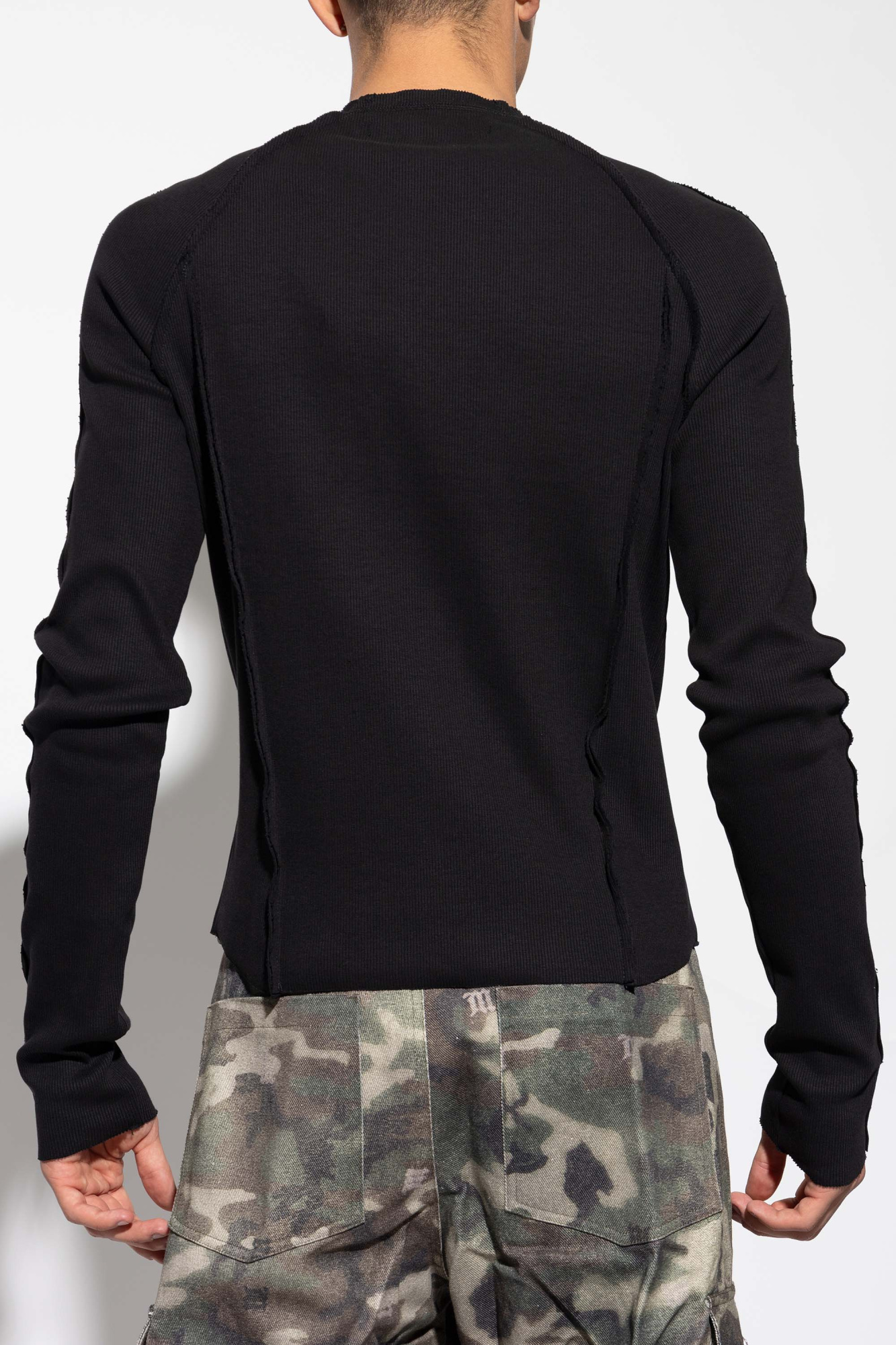 Misbhv Long-sleeved Sweater In Black