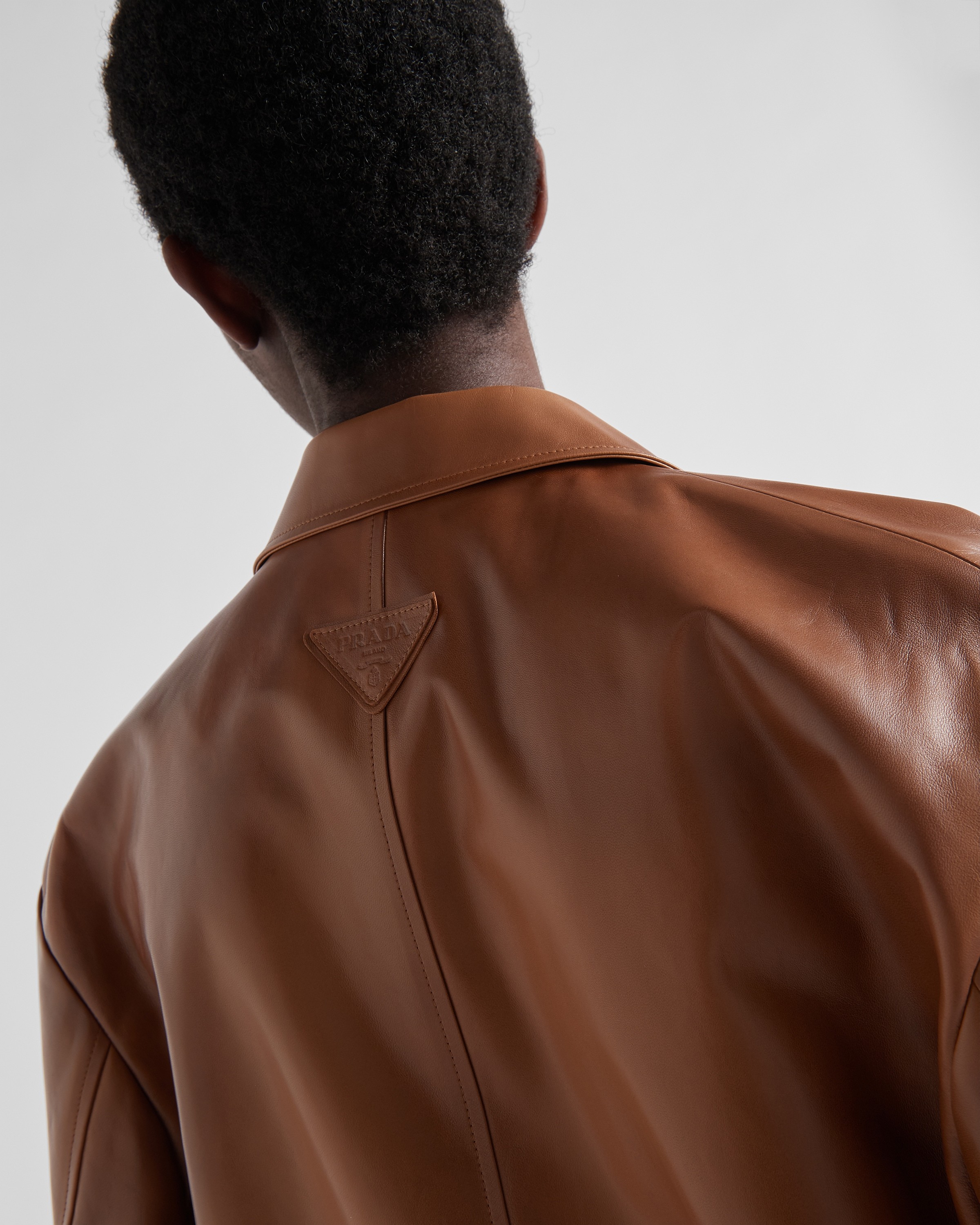 PRADA NAPPA LEATHER JACKET