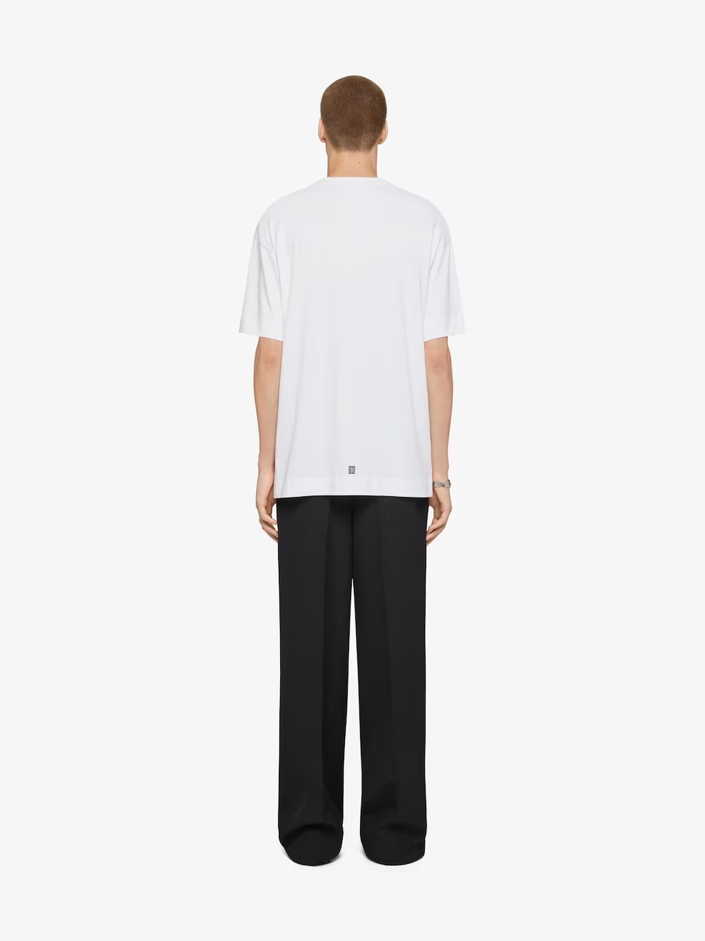 Givenchy Casual Short Sleeve Front Pocket Base In White