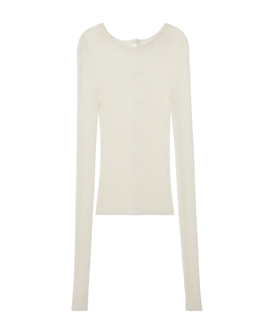 Gucci Top Extrafine Wool In White