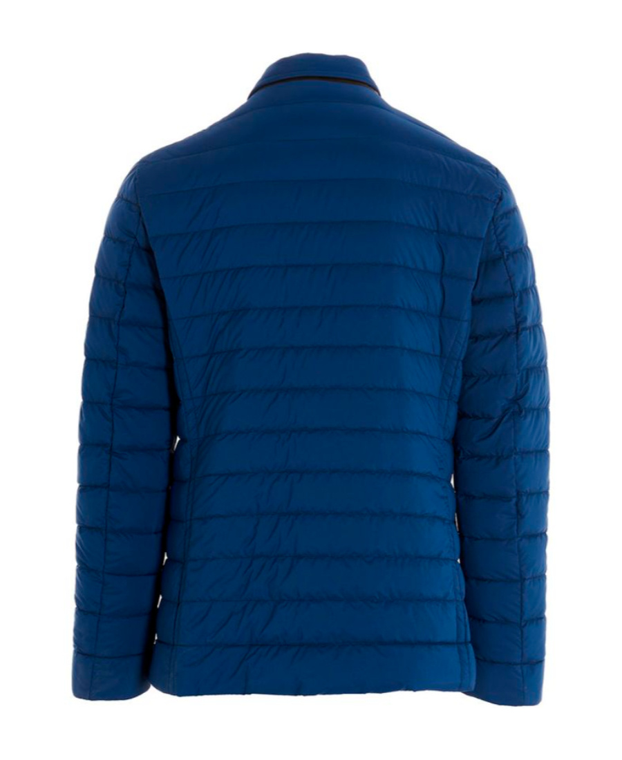 Moorer Padded Down Jacket In Blue