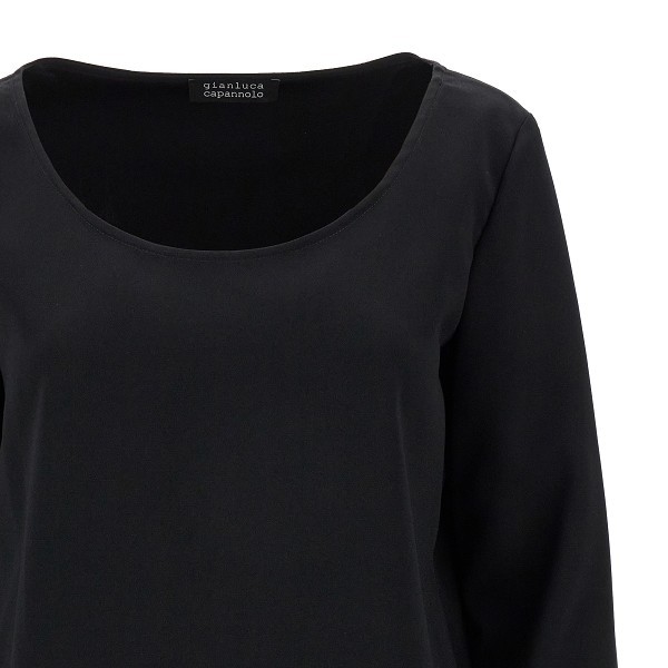 Gianluca Capannolo Long-sleeved T-shirt In Black