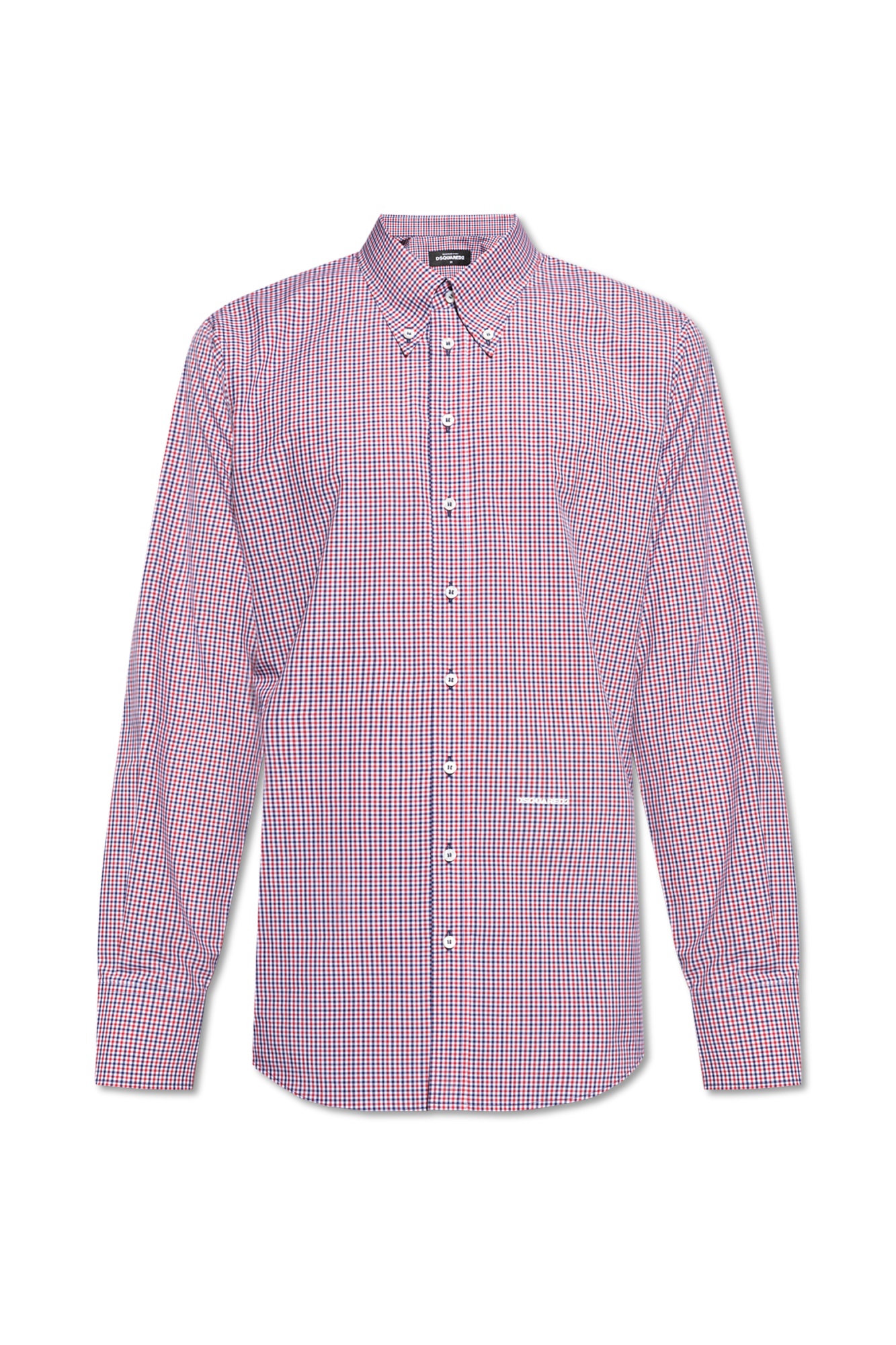 Dsquared2 Cotton Shirt In Purple