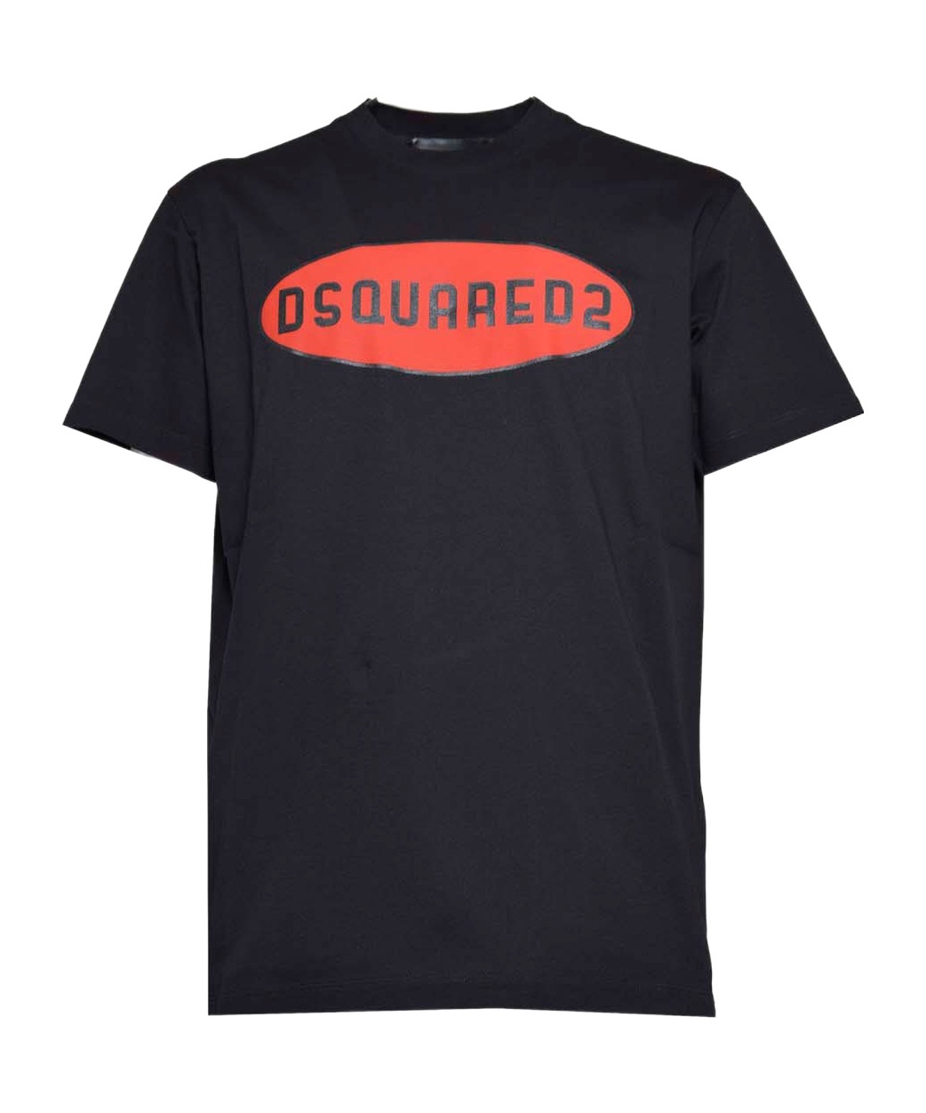 Dsquared2 High Voltage T-shirt In Black Cotton In Black