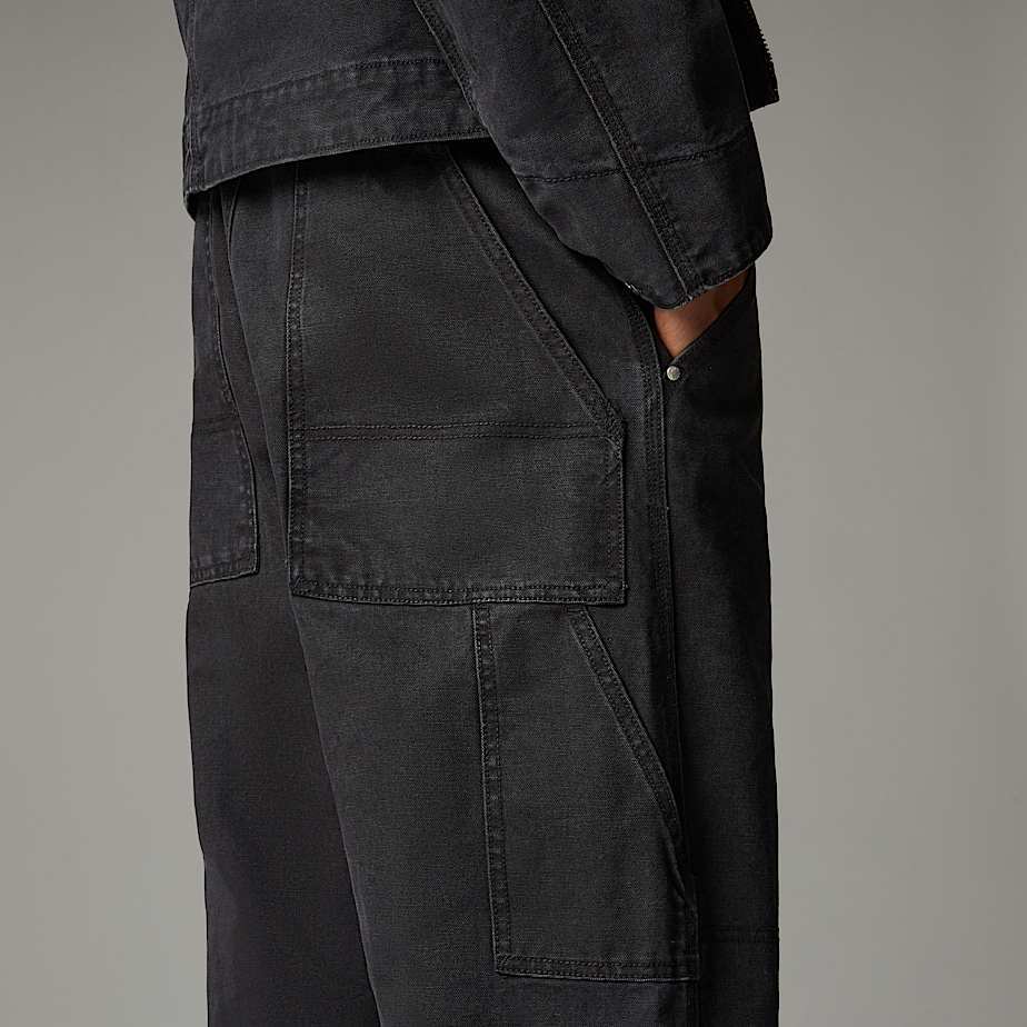The North Face Mens Cedar Canvas Work Trousers In Black
