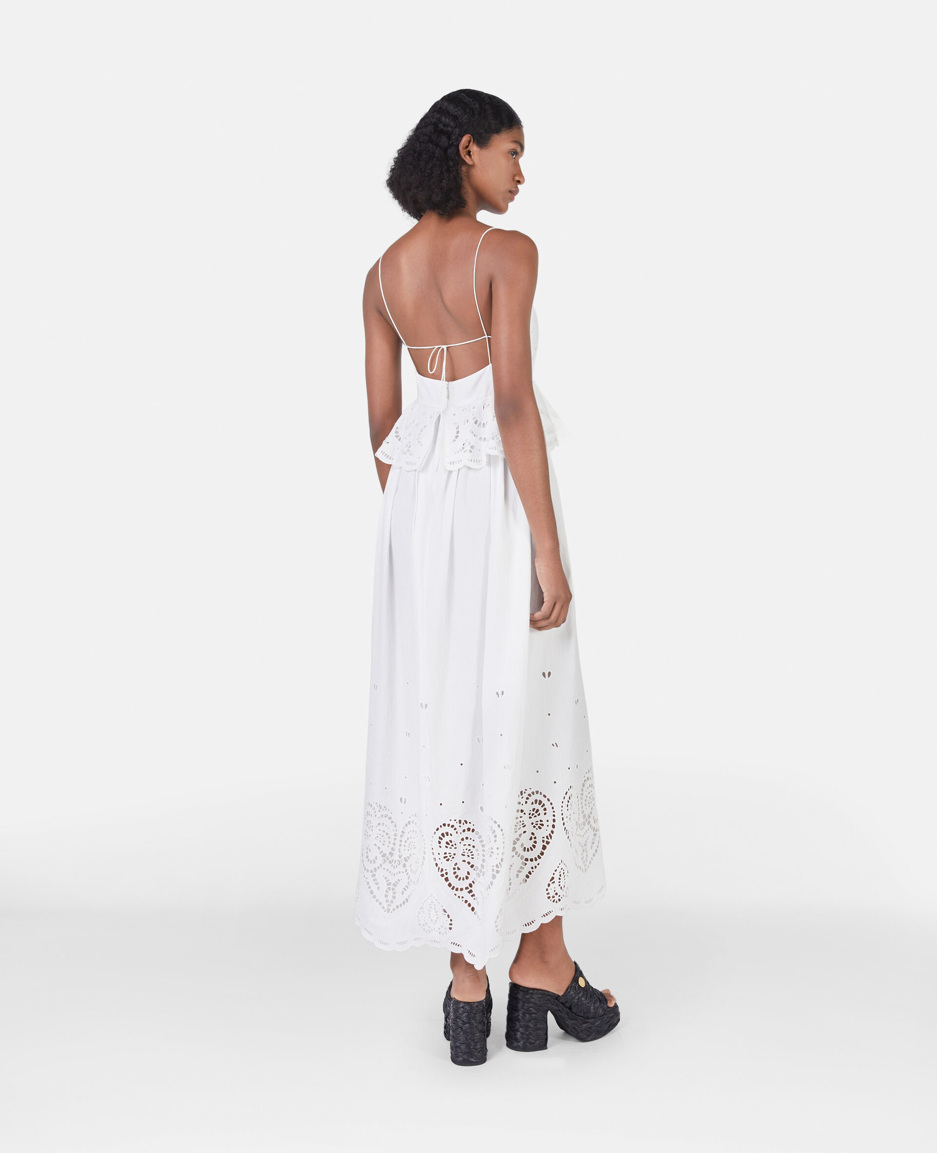 STELLA MCCARTNEY STELLA MCCARTNEY BRODARIE ANGLAISE STRAPPED MAXI DRESS