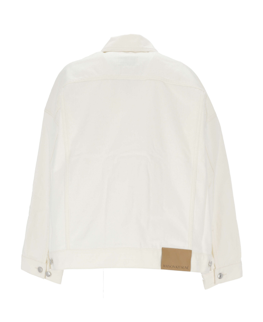 MAISON KITSUNÉ SINGLE-BREASTED DENIM JACKET