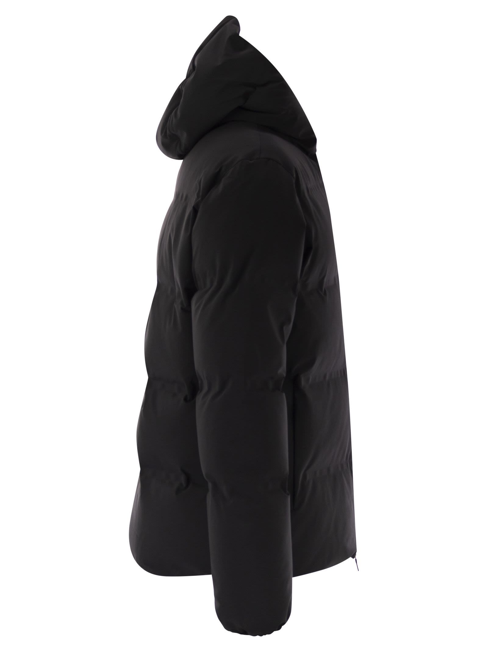 Herno Men New Impact Down Jacket With Hood In Multi