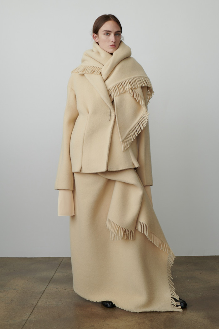 THE ROW AZZEDINA SINGLE-BREASTED CASUAL JACKET