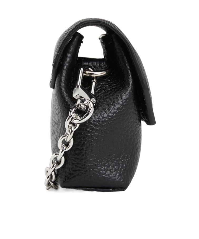 Vivienne Westwood Nano Pouch Chain Crossbody Bag In Black