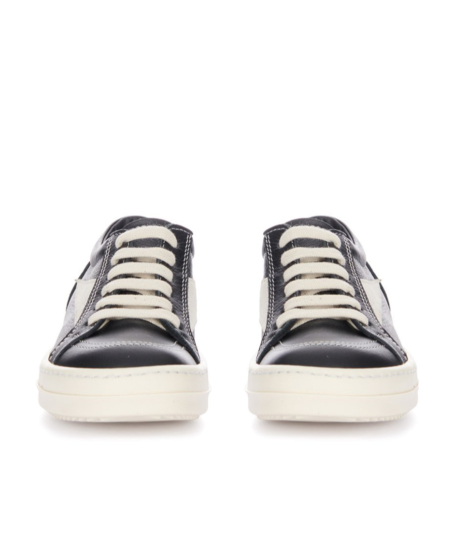 Rick Owens Lace Up Sneakers In White