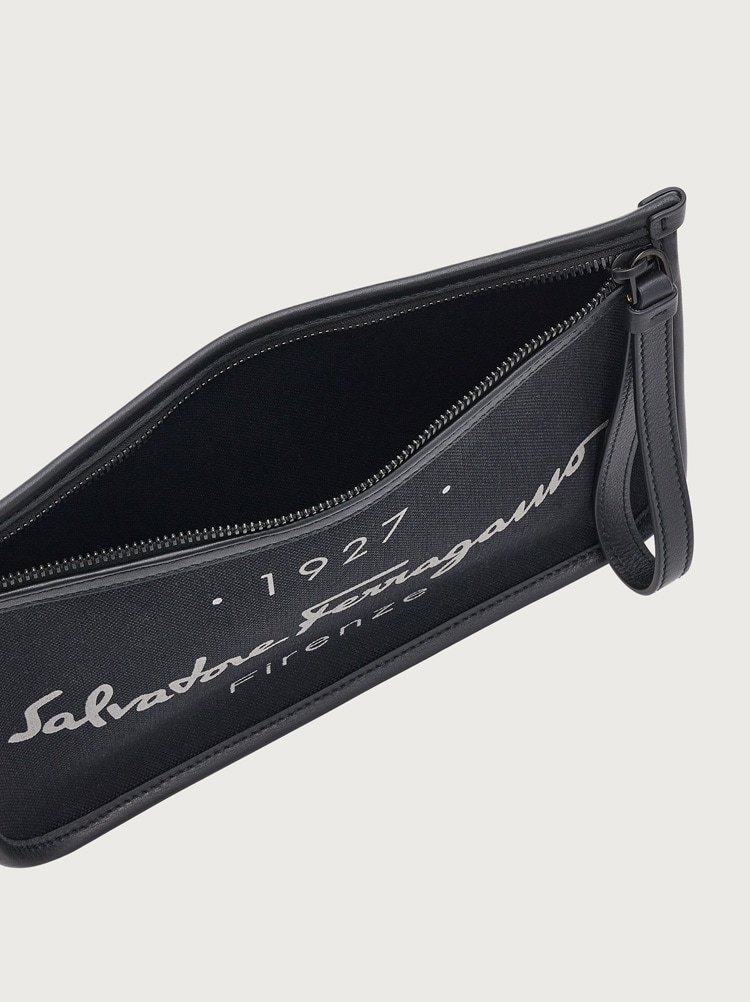 Ferragamo 1927 Signature Handbag In Black