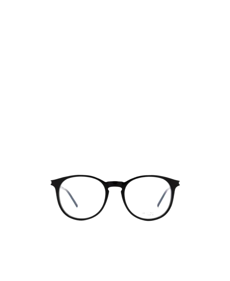 Saint Laurent Round Frame Glasses In Black