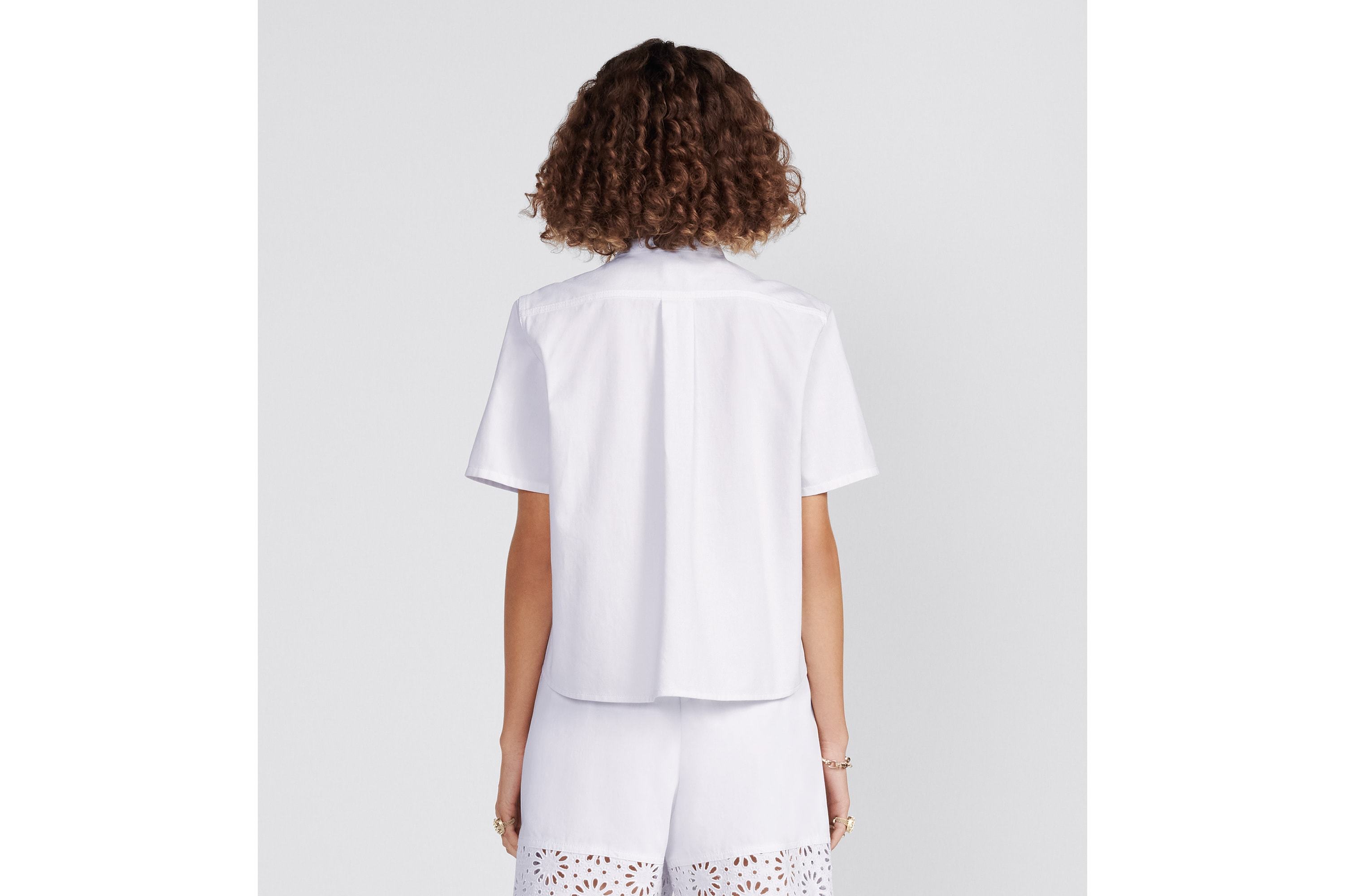 Dior Button-down Shirt In White