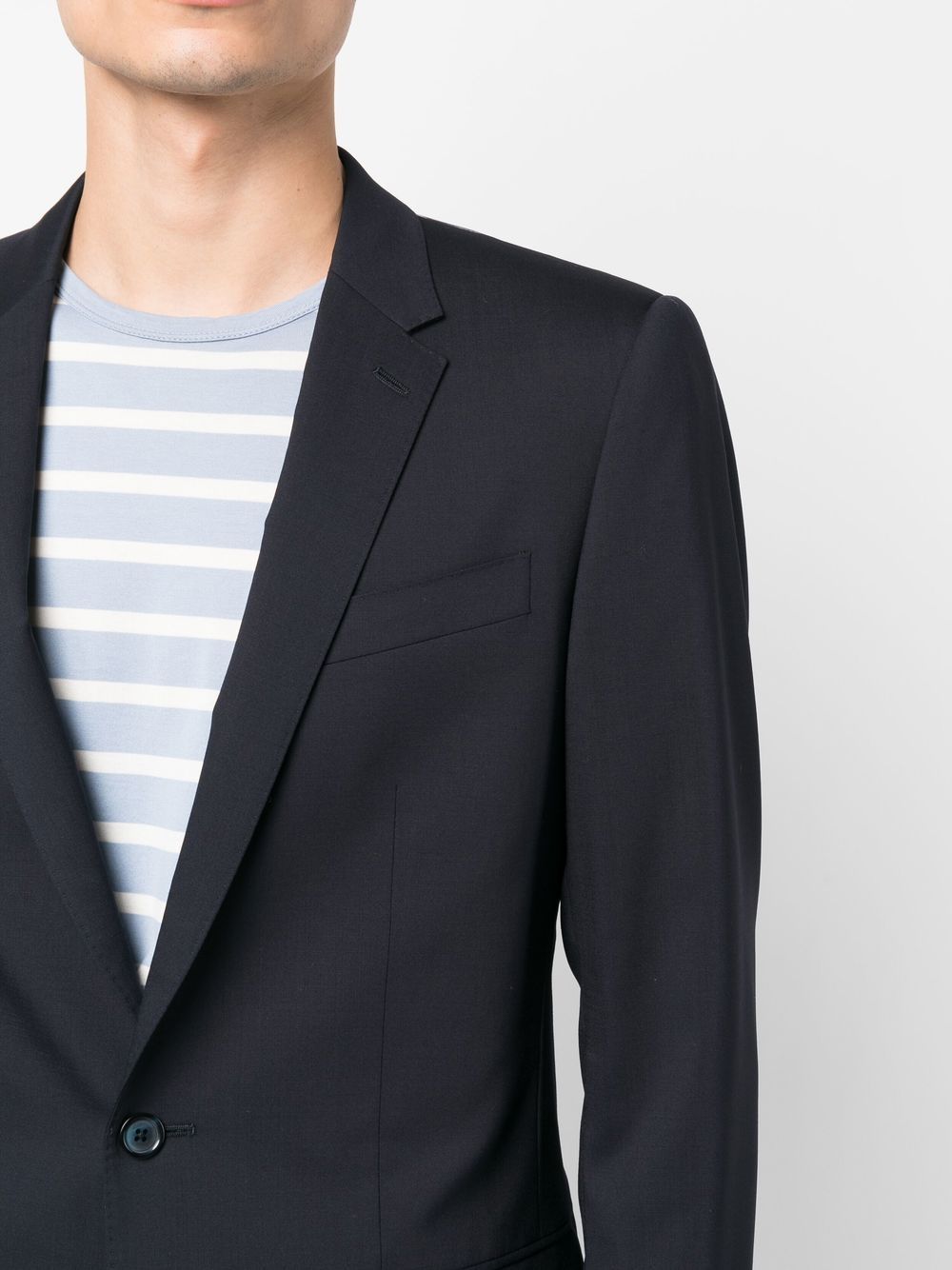 Dolce & Gabbana Single-breasted Virgin-wool Suit In Black