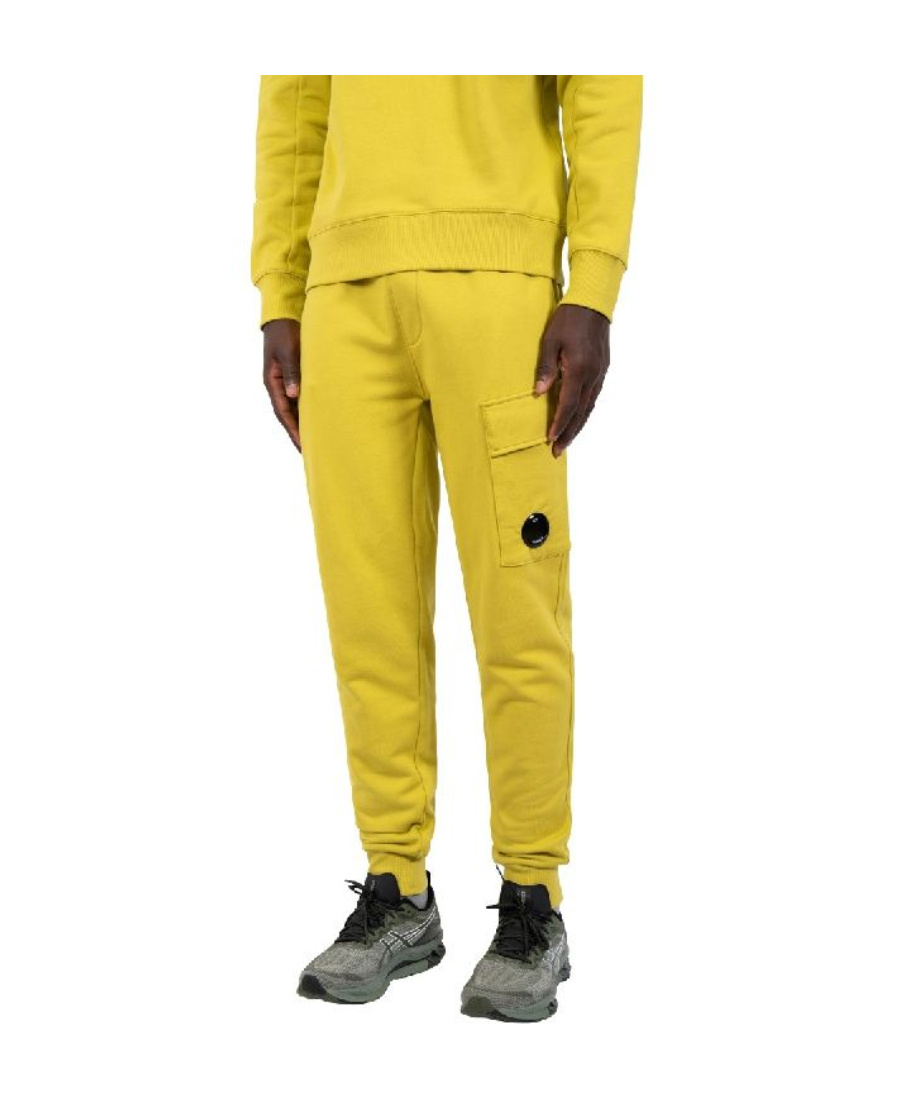 C.p. Company Tooling Sweatpants In Yellow