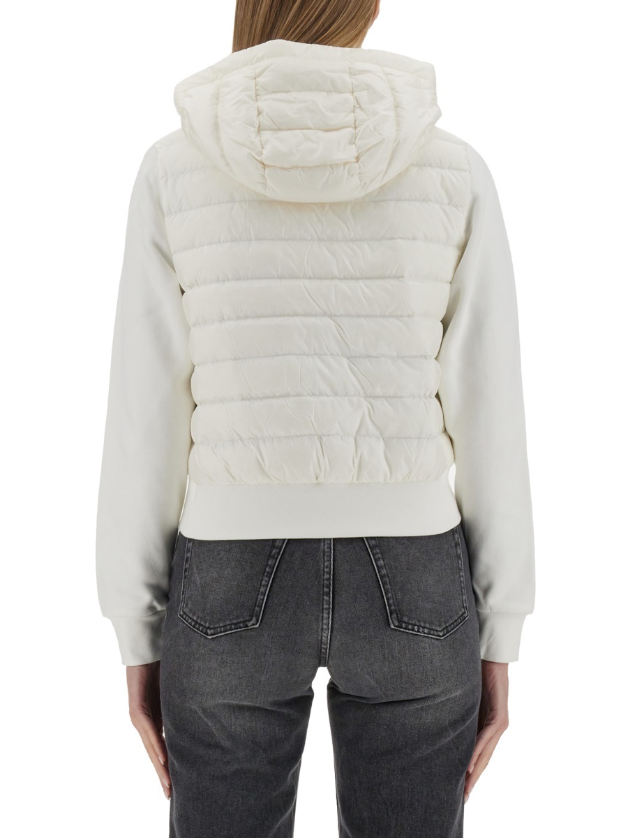 Duvetica Hooded Padded Jacket In White