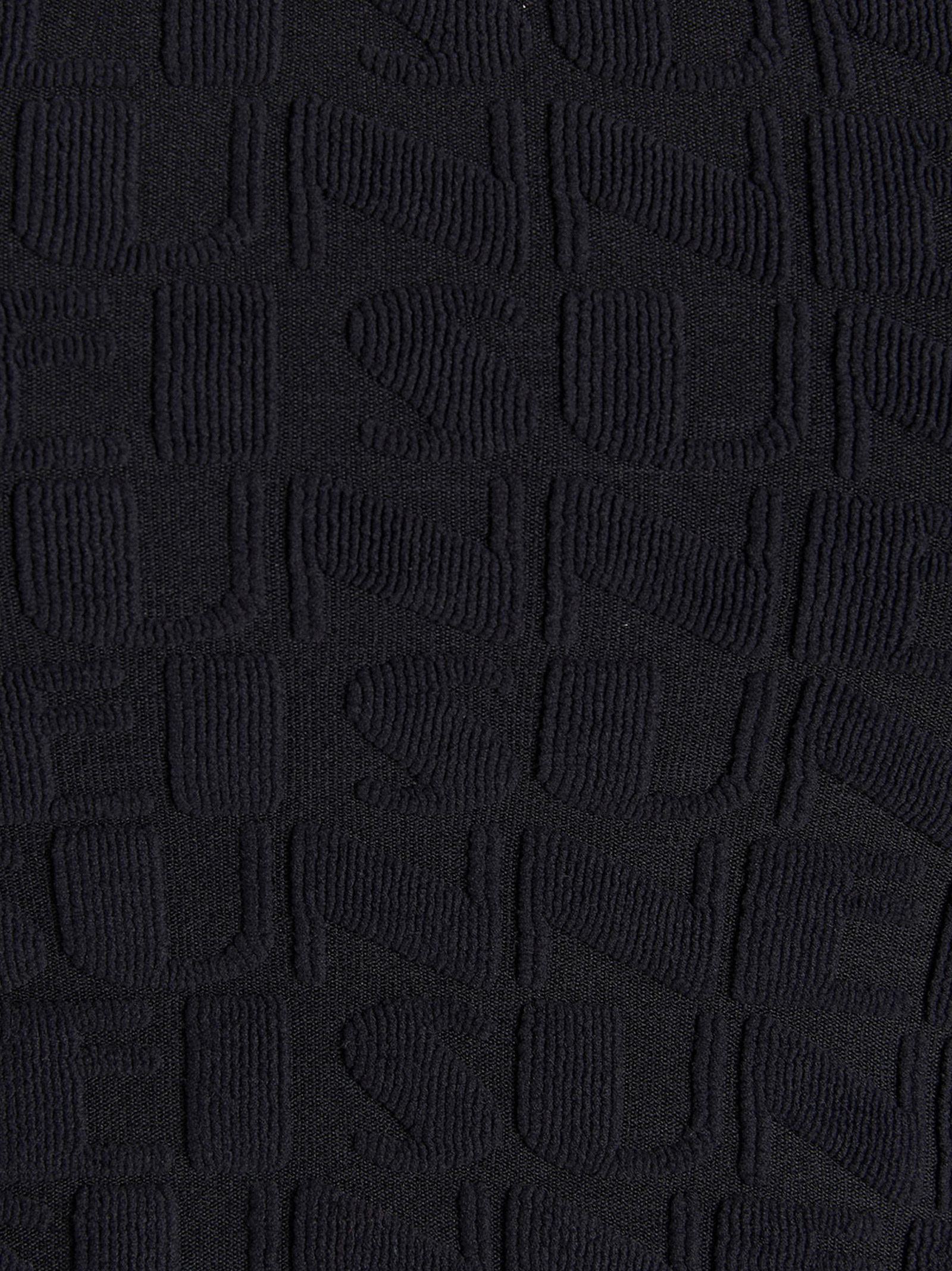 Sunnei Long-sleeved Blouse With Round Neck In Black