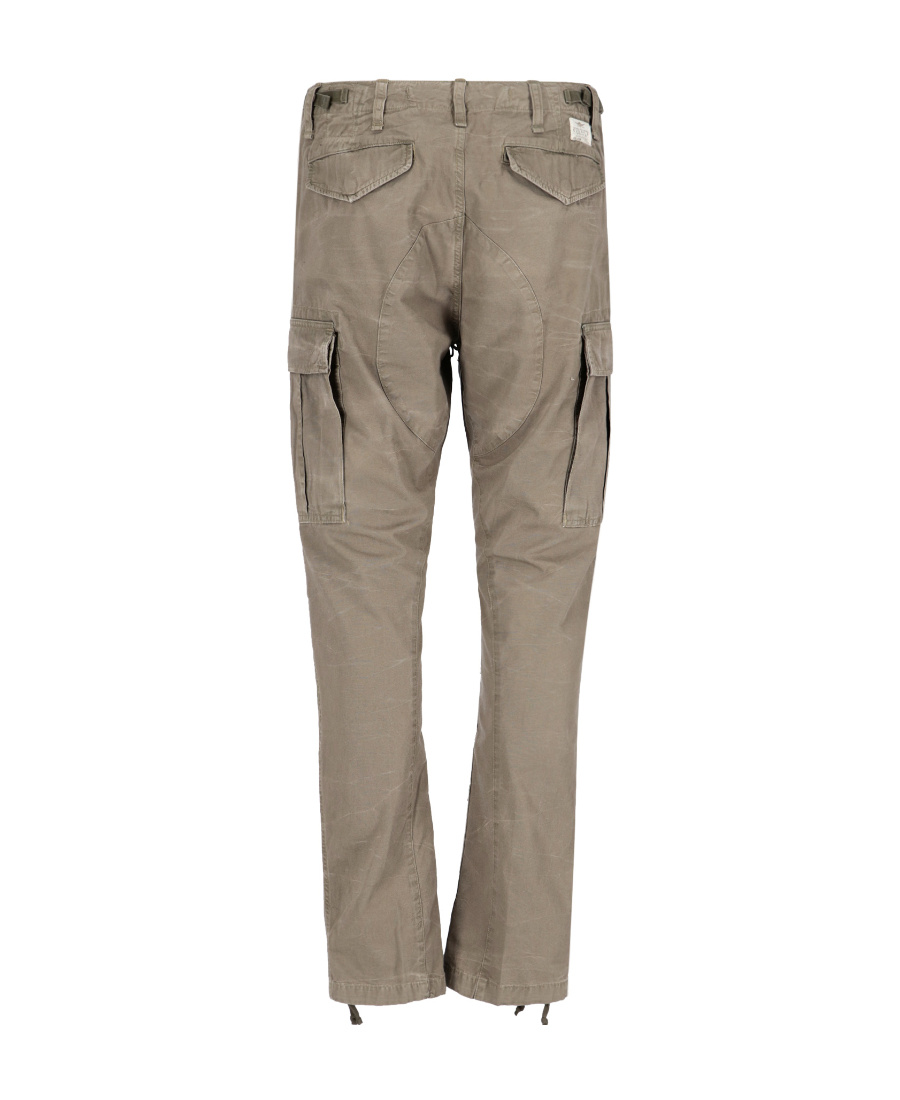 Polo Ralph Lauren Logo Patch Cargo Pants In Gray