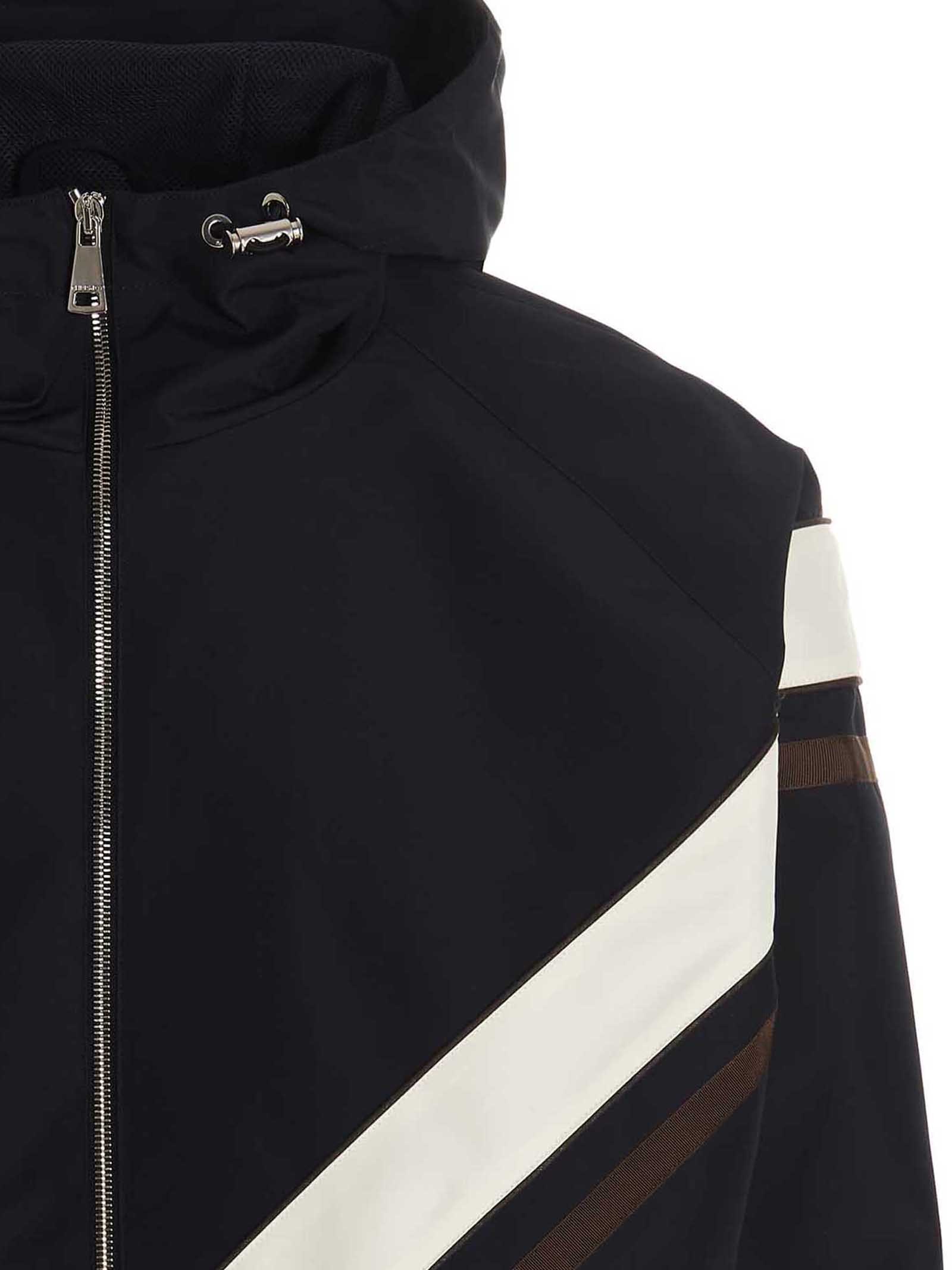 Khrisjoy Hooded Zipped-up Jacket In Black
