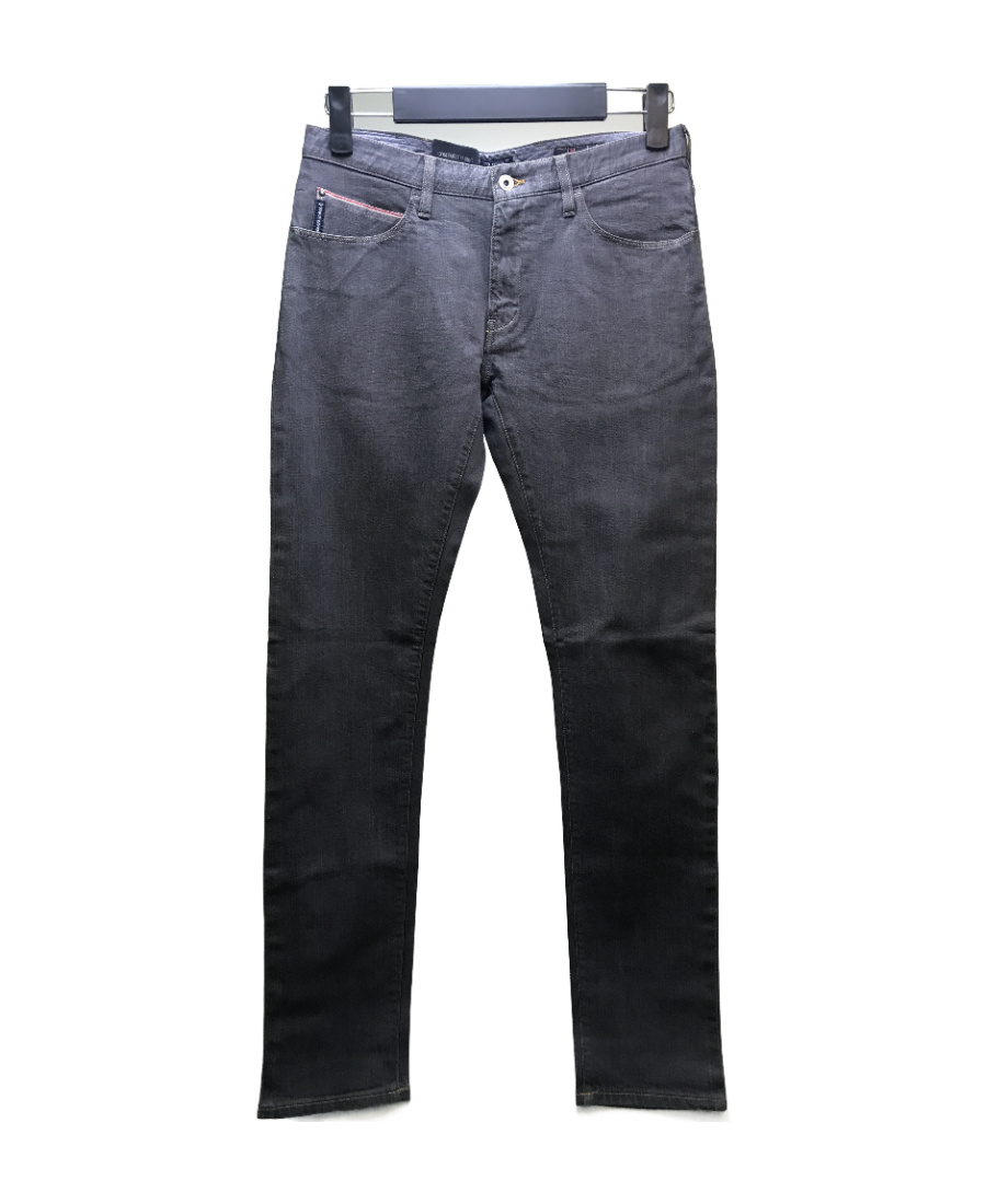 Armani Jeans Straight Jeans In Black