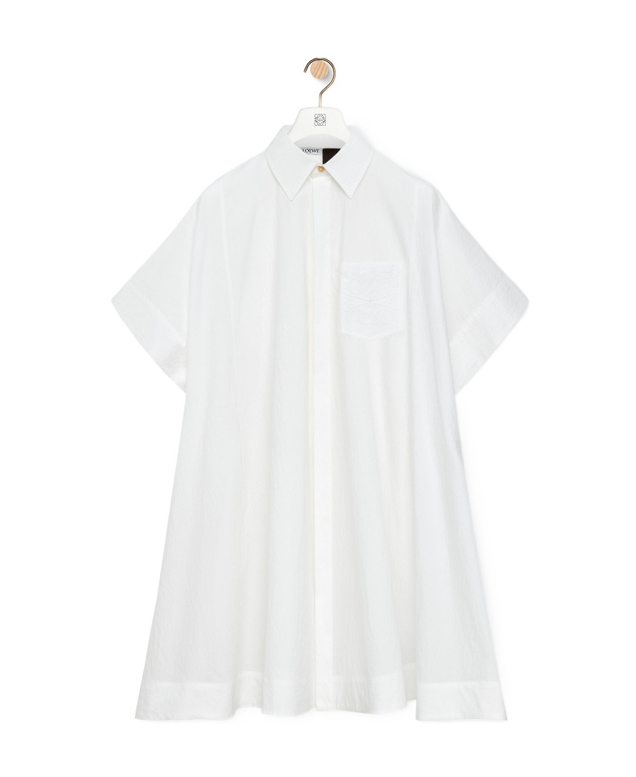 Loewe Anagram Tunic Dress In Cotton