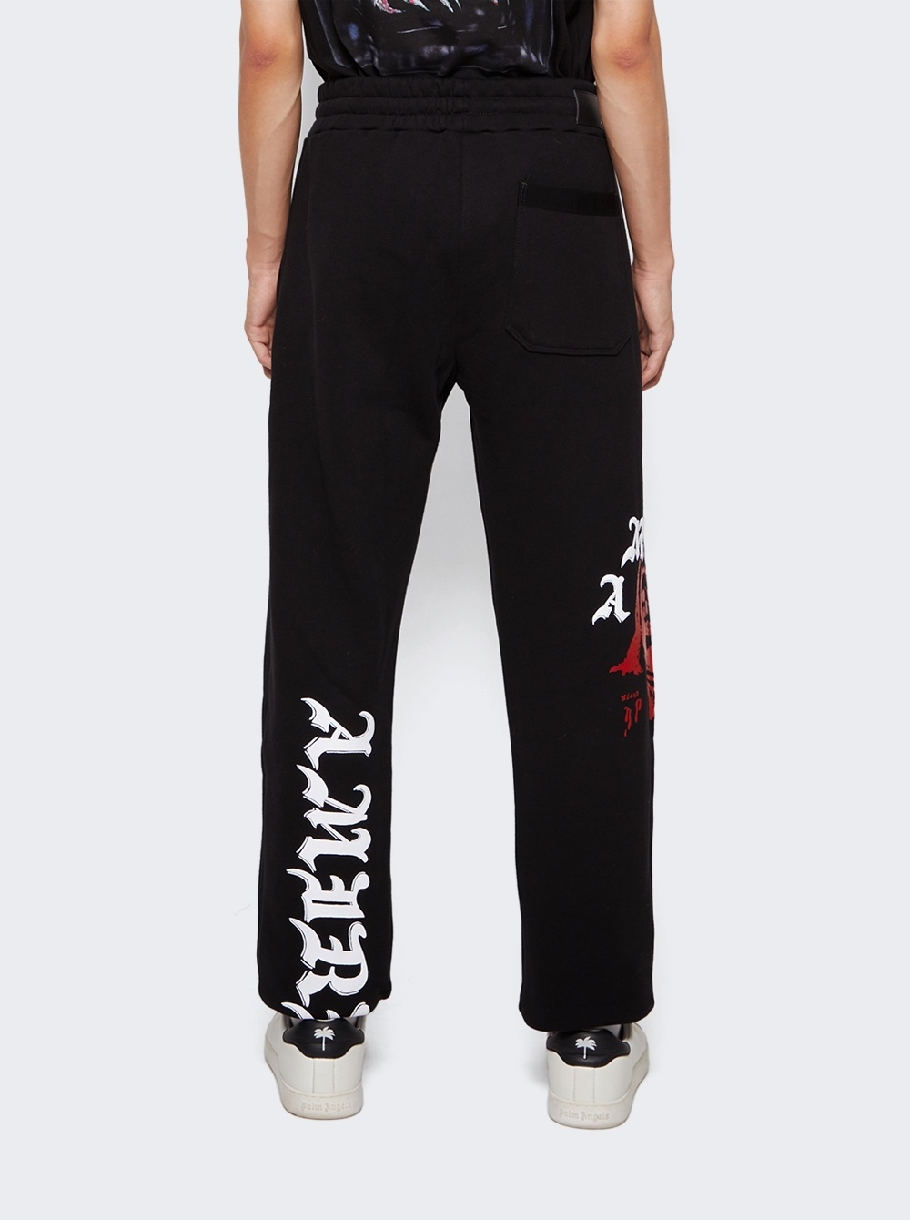 Amiri Logo-print Track Pants In Black