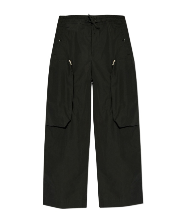 Dries Van Noten Drawstring Casual Pants In Black