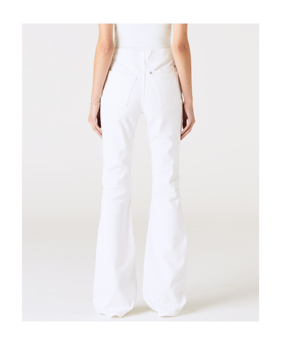 Givenchy Flared Extra-long Jeans In White