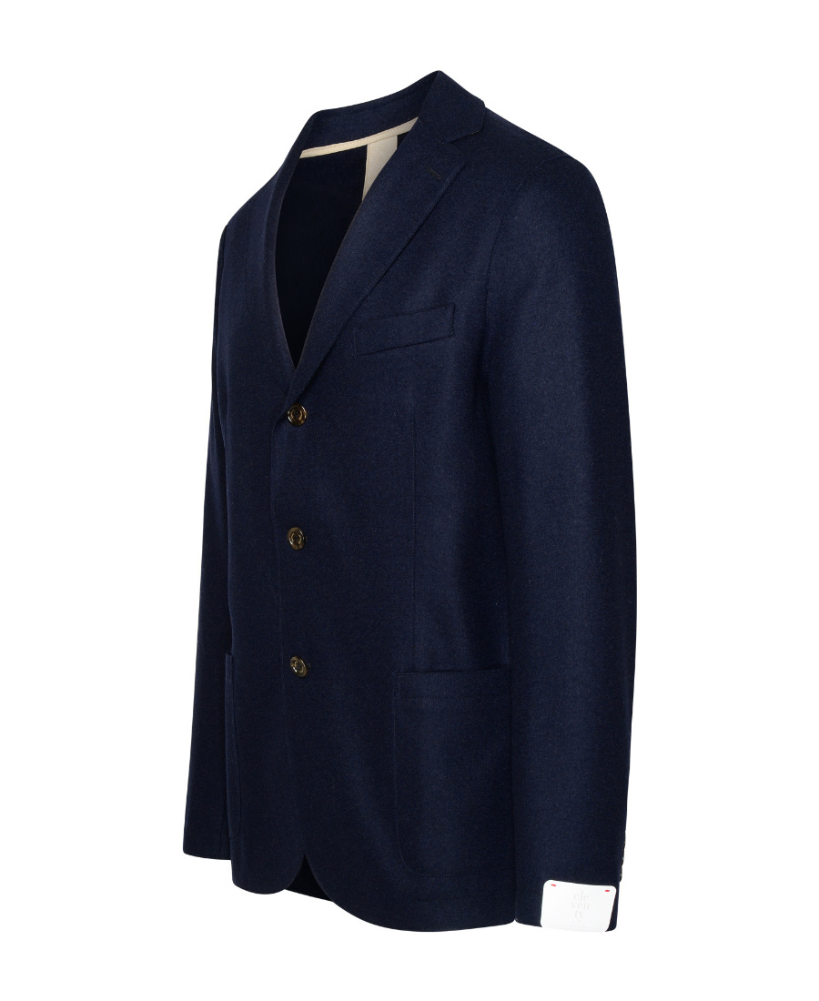 Eleventy Single-breasted Suit Jacket In Black