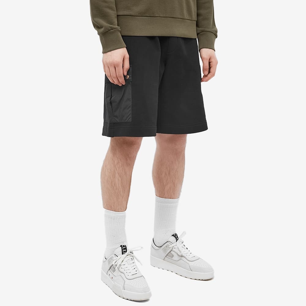 MONCLER LOGO-PATCH COTTON SHORTS