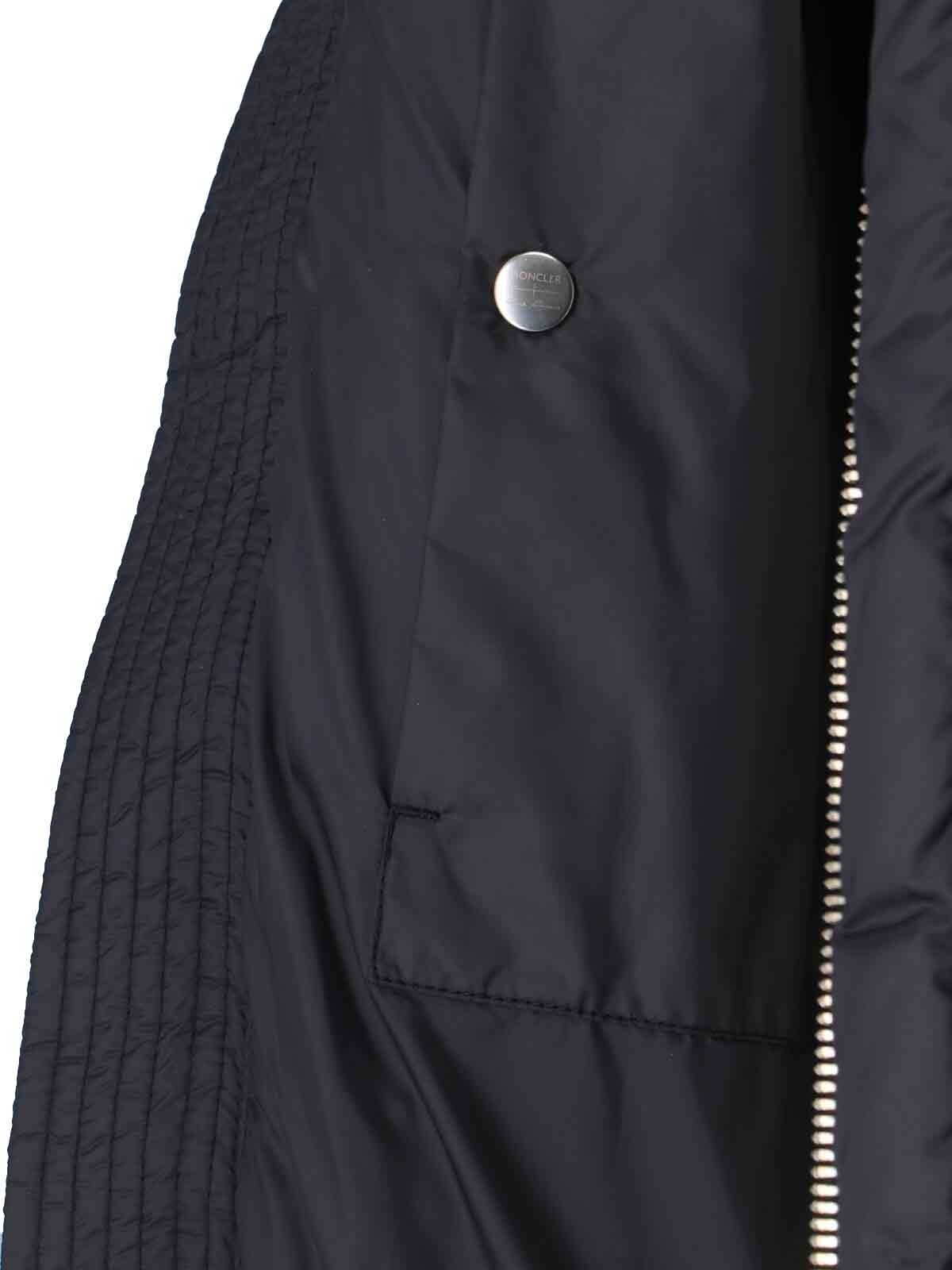 Moncler X Rick Owens Men Megapenta Flight Down Jacket In Black