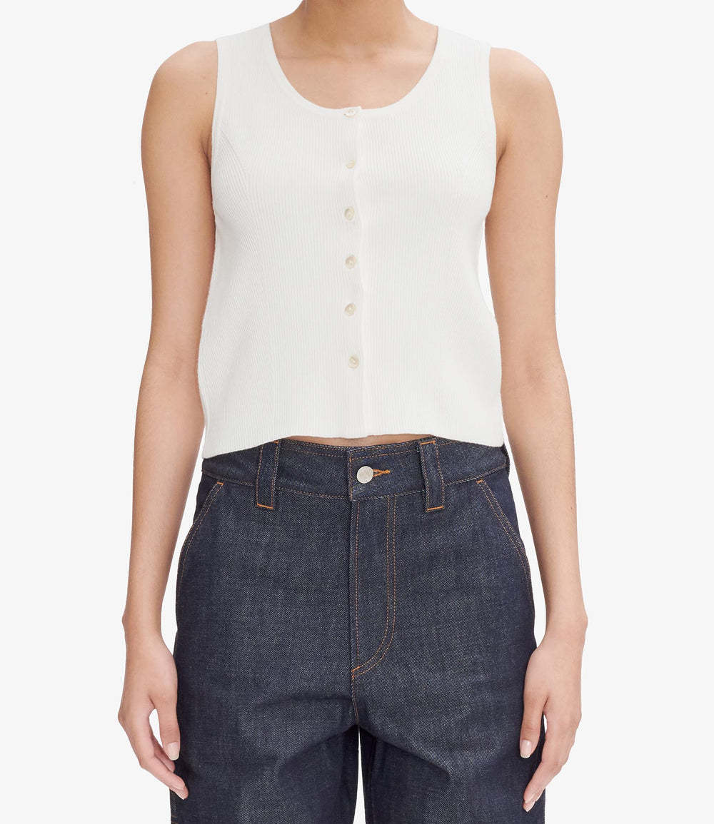 Apc Ambre Tank Top In White