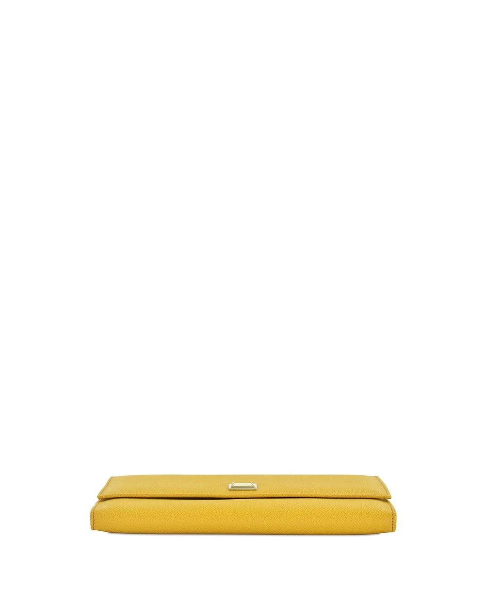 Dolce & Gabbana Logo Details Handbag In Yellow
