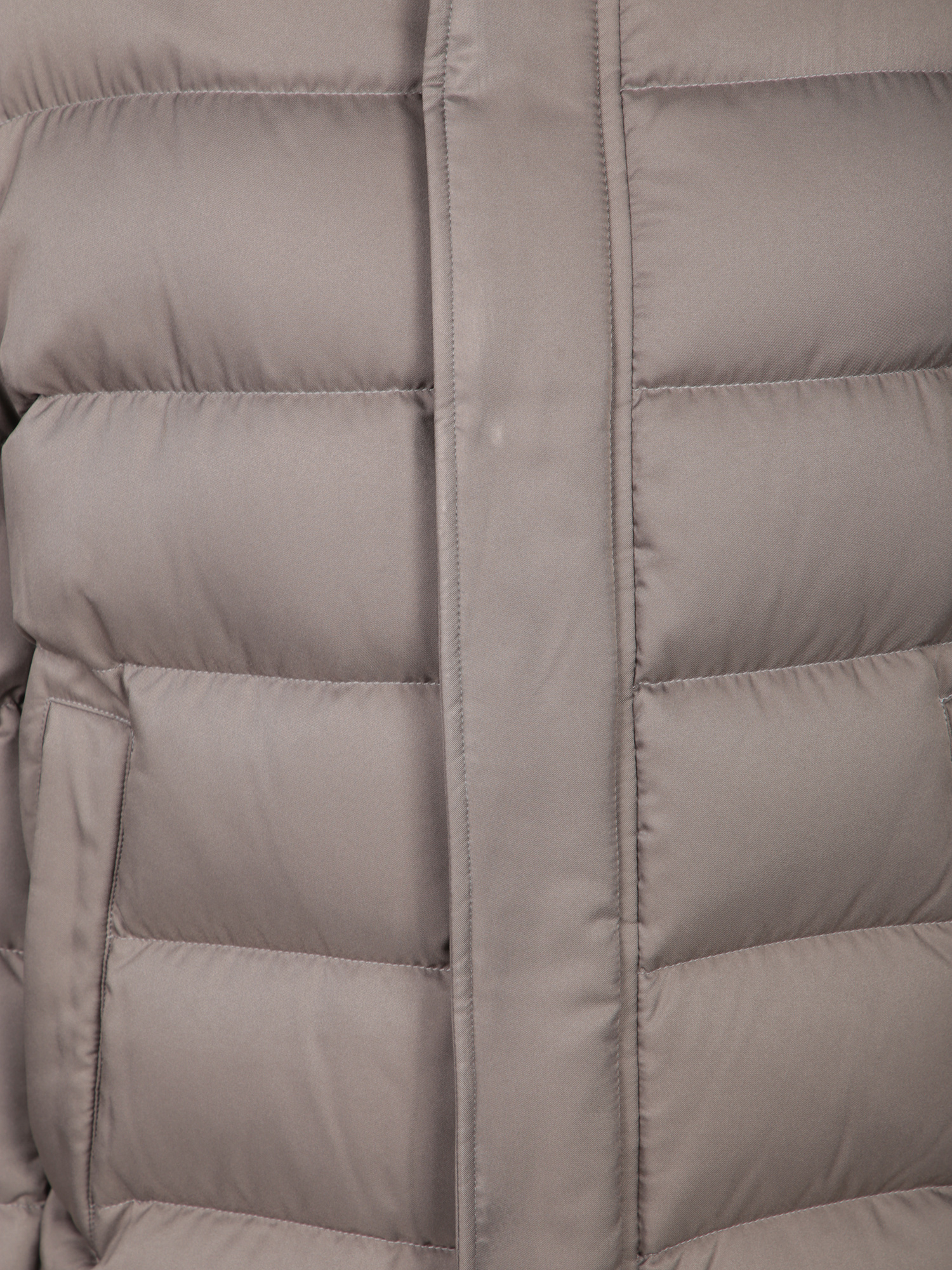 Herno Quilted High-neck Jacket In Pink