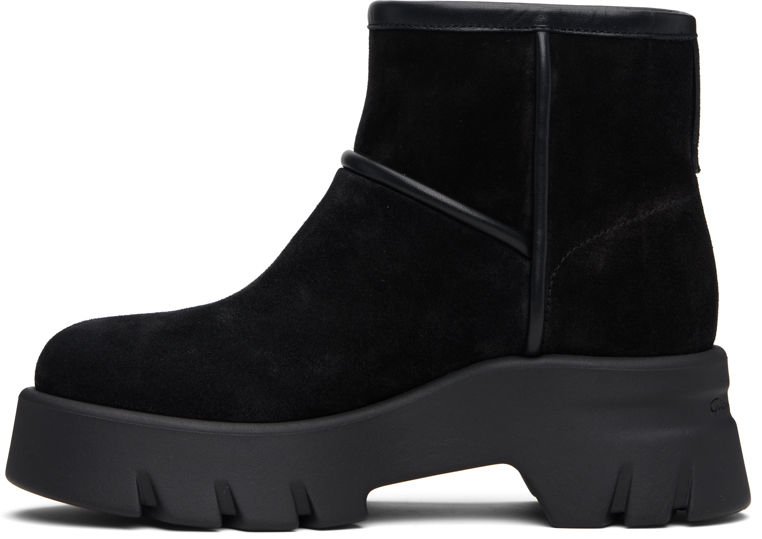 Gianvito Rossi Stormy Ankle Boots In Black