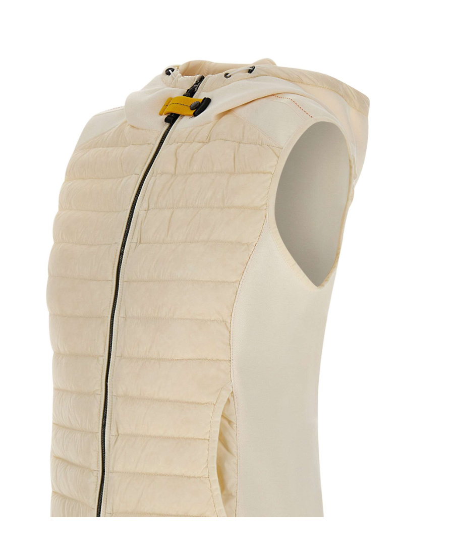 Parajumpers Zipper Down Vest In Nude